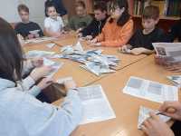 В музейном проекте участвовали и семиклассники абаканской школы № 10. 