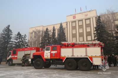 Легенда: в здании правительства Хакасии произошел пожар