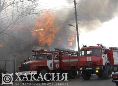 В четырёх районах Хакасии велика вероятность пожаров