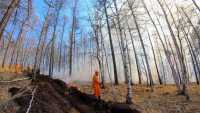 В лесах Хакасии новые пожары