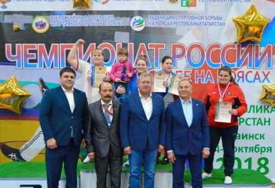 Спортсменки Хакасии призёры чемпионата России по борьбе на поясах