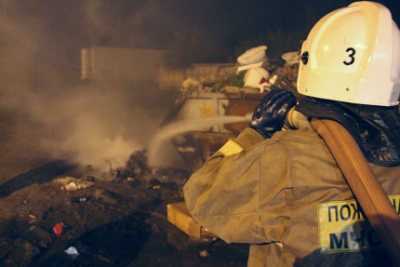 В Хакасии горячая зола стала причиной пожара