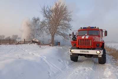 Добровольцы из Советской Хакасии потушили пожар на ферме в Боградском районе