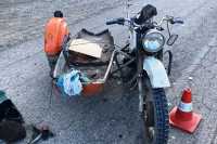 Плачевно для мотоциклиста закончилось столкновение с иномаркой в Ширинском районе