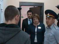 Ирина Ауль встретилась с малолетними арестантами в СИЗО