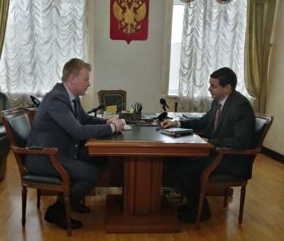 Глава Абакана встретился со статс-секретарём Экологической палаты России