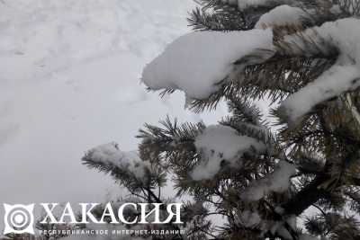 Морозно и снежно будет в ближайший дни в Хакасии