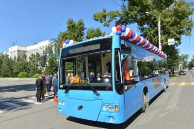 В Хакасии запустили первый электробус