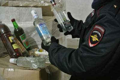 В Хакасии изъяли нелегальный алкоголь