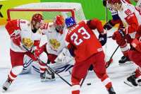 Сборная России по хоккею потерпела первое поражение на чемпионате мира