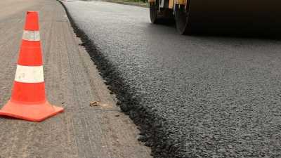В Абакане полным ходом идет ремонт дорог в разных районах