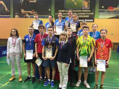 В столице Хакасии впервые прошел региональный турнир по настольному теннису «Абаканская ракетка»