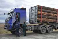 В Хакасии следят за лесовозами