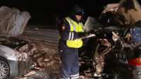 Авария под Красноярском: трое погибших и четверо пострадавших