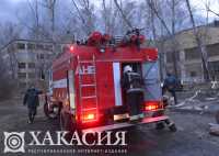 Огонь уничтожил сено в Хакасии