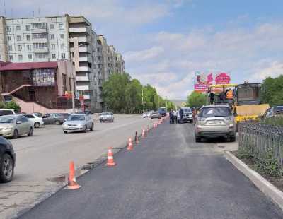 В Черногорске подрядчика могут заставить снять новый асфальт