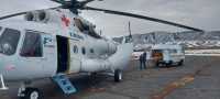 В Хакасии ребенка эвакуировали на вертолете