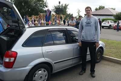 Житель Хакасии отличился в чемпионате по автозвуку и тюнингу