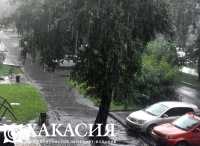 Сегодня в Хакасии ожидаются дожди, грозы и град
