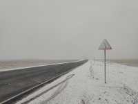 Достаем теплые куртки: в Хакасию возвращается снег