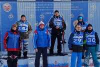 Успешно выступили на соревнованиях по горнолыжному спорту сотрудники МЧС Хакасии