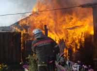 В Хакасии от огня пострадало жильё
