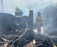 Девять пожаров потушили в Хакасии за выходные