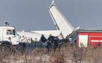 МВД назвало три возможные причины крушения самолета в Казахстане