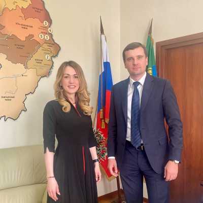 Юлия Исмагилова встретилась с исполнительным директором Школы Бизнеса «Синергия»