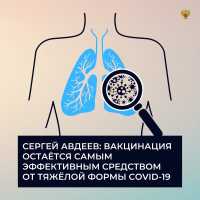 Сергей Авдеев: Аллергическая реакция на вакцину от коронавируса составляет в среднем 1% на 1 млн доз