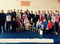 Пятнадцать золотых медалей привезли хакасские кикбоксеры из Красноярска