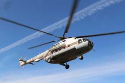 Травмированного туриста   спасатели Хакасии   вывезли с  горы вертолетом