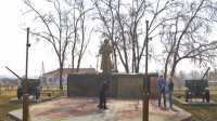 В аале Доможаков завершается реконструкция памятного мемориала ко дню Победы