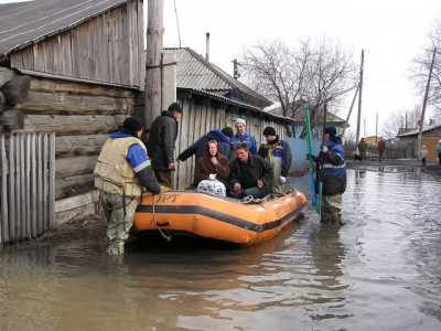 В Хакасии из-за паводка ввели режим ЧС