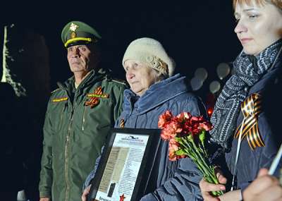 Антонина Панарина-Якушева поблагодарила всех, кто принимал участие в поисках погибшего на войне дяди. 