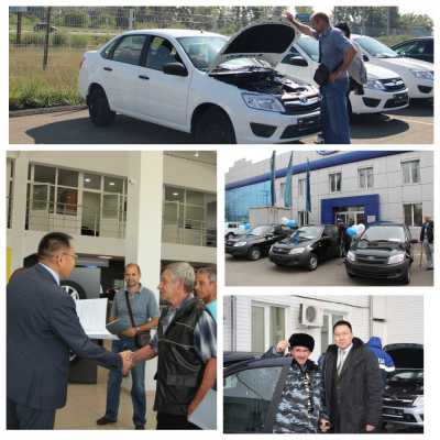92 жителя Хакасии получили автомобили от ФСС