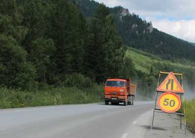 В Хакасии есть отставание по ремонту дорог