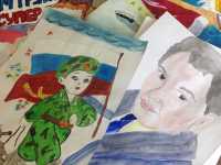Дети из Хакасии нарисовали гордость России