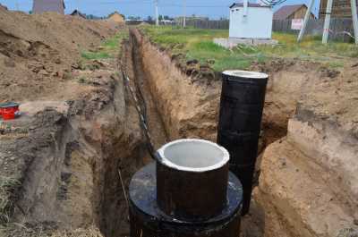 В Черногорске строят водопровод для многодетных семей