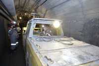 На руднике в Абазе обкатывают новейшее оборудование