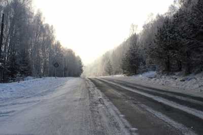 Водителей Хакасии предупреждают о сложных дорожных условиях
