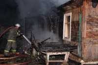 В селе Таштып на пожаре погиб мужчина