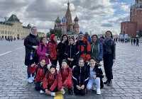 Девочки из команды по мини-футболу Хакасии прогулялись по Москве
