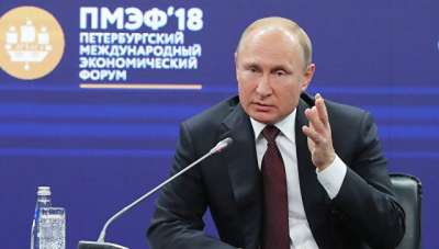Путин не советует Западу переходить &quot;красную черту&quot; в отношениях с РФ‍