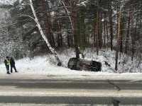 Девочка-пассажир пострадала на заснеженной дороге в Хакасии