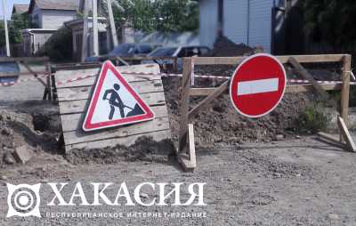 Из-за ремонта теплосети в Абакане месяц будет ограничено движение по улице Жукова