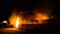 Ночью в Хакасии случилось два пожара