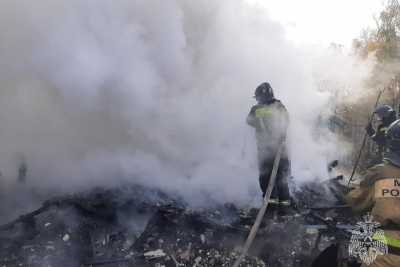 Жилой дом, башня и сгоревший поросенок: пожары за минувшие сутки в Хакасии
