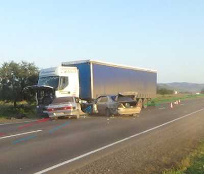 В Хакасии погиб водитель в ДТП с грузовиком