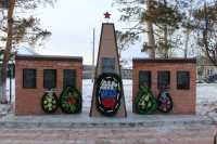 В Таштыпском районе отреставрировали памятник участникам Великой Отечественной войны